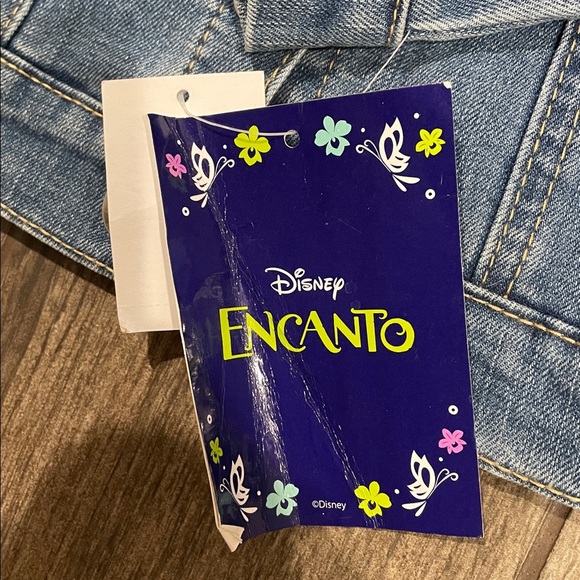 NWT Disney Encanto Blue Denim Jacket Kids - Picture 4 of 5
